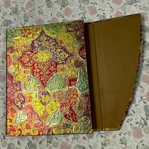 GREAT MOM's DAY GIFT! Writing Journal - Bavarian Wild Flower- 144 pg lined -NWT - Picture 3 of 14
